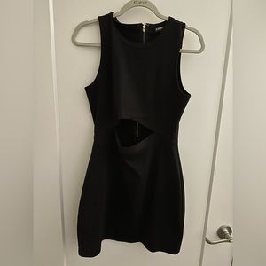 EXPRESS SIZE 12 LBD CUT OUT WITH ZIPPER DETAIL ON BACK WORN ONCE